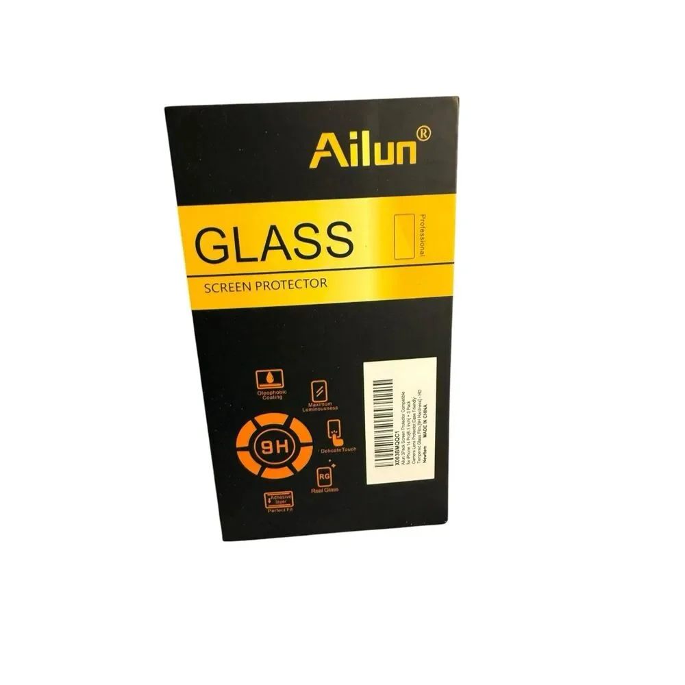 Ailun 3-Pack Tempered Glass Screen Protector- iPhone 14 Pro (6.1 Inch)